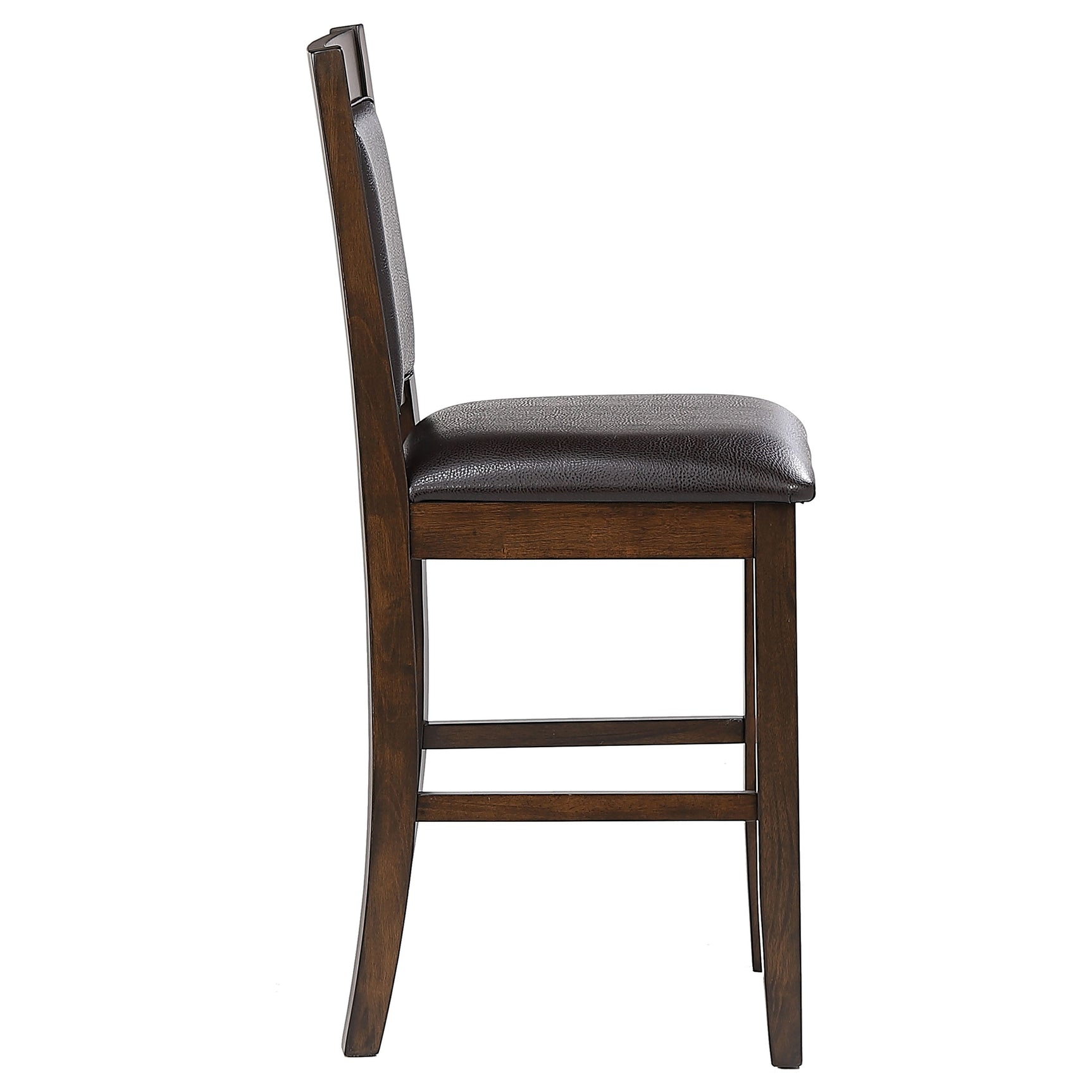 Dewey 5-piece Rectangular Dining Table Set Walnut - Tampa Furniture Outlet