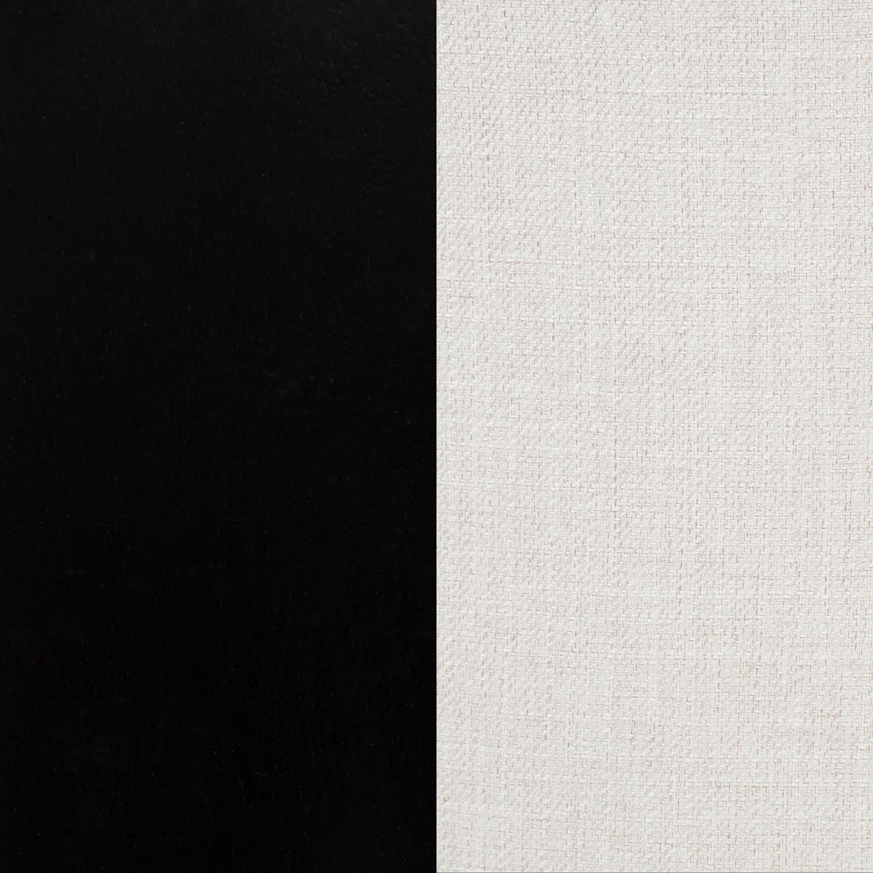Baney Fabric Upholstered Dining Side Chair Cream and Black