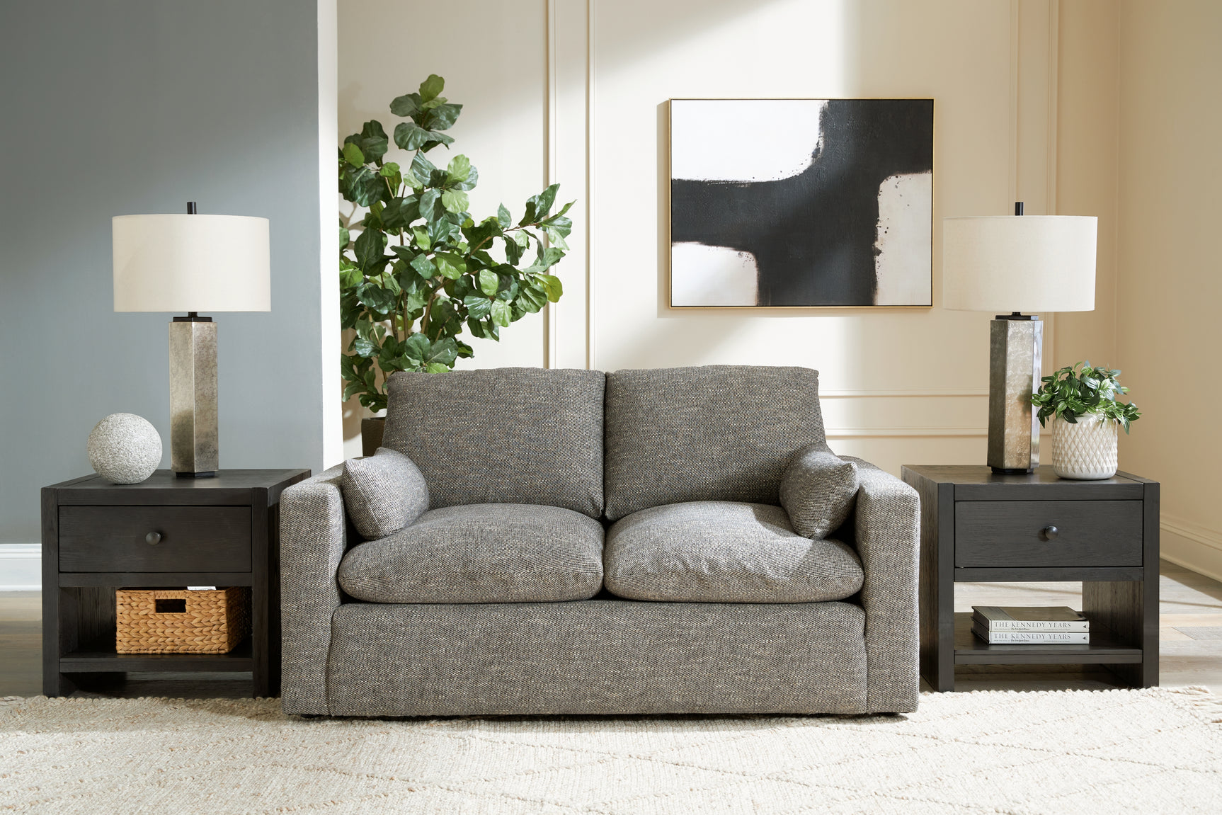Dramatic Living Room - Tampa Furniture Outlet