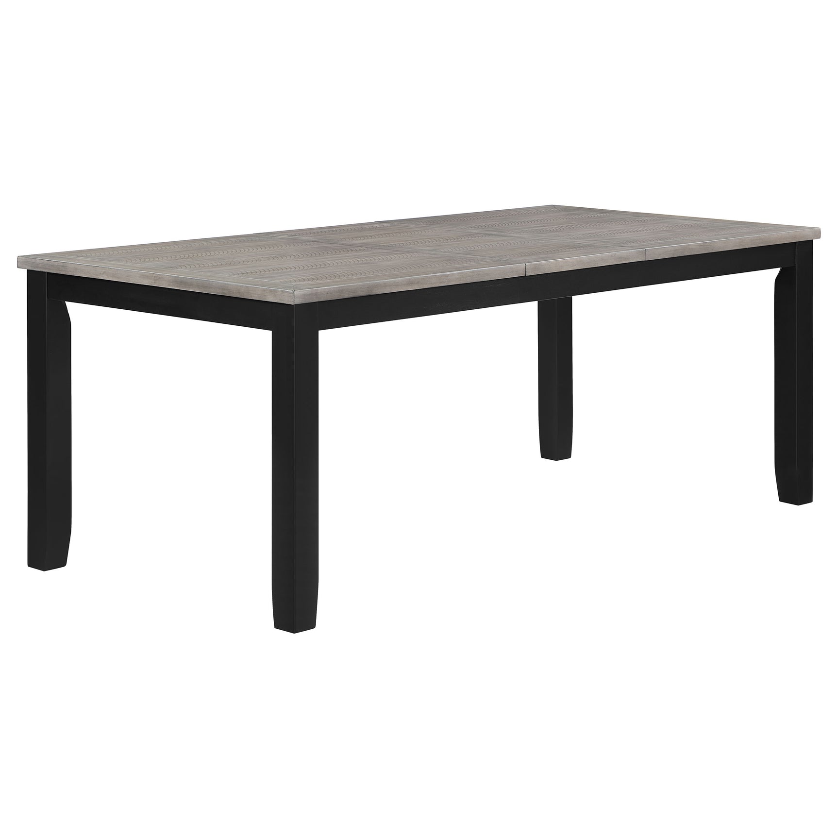 Elodie 7-piece Rectangular Extension Leaf Dining Set Black - Tampa Furniture Outlet