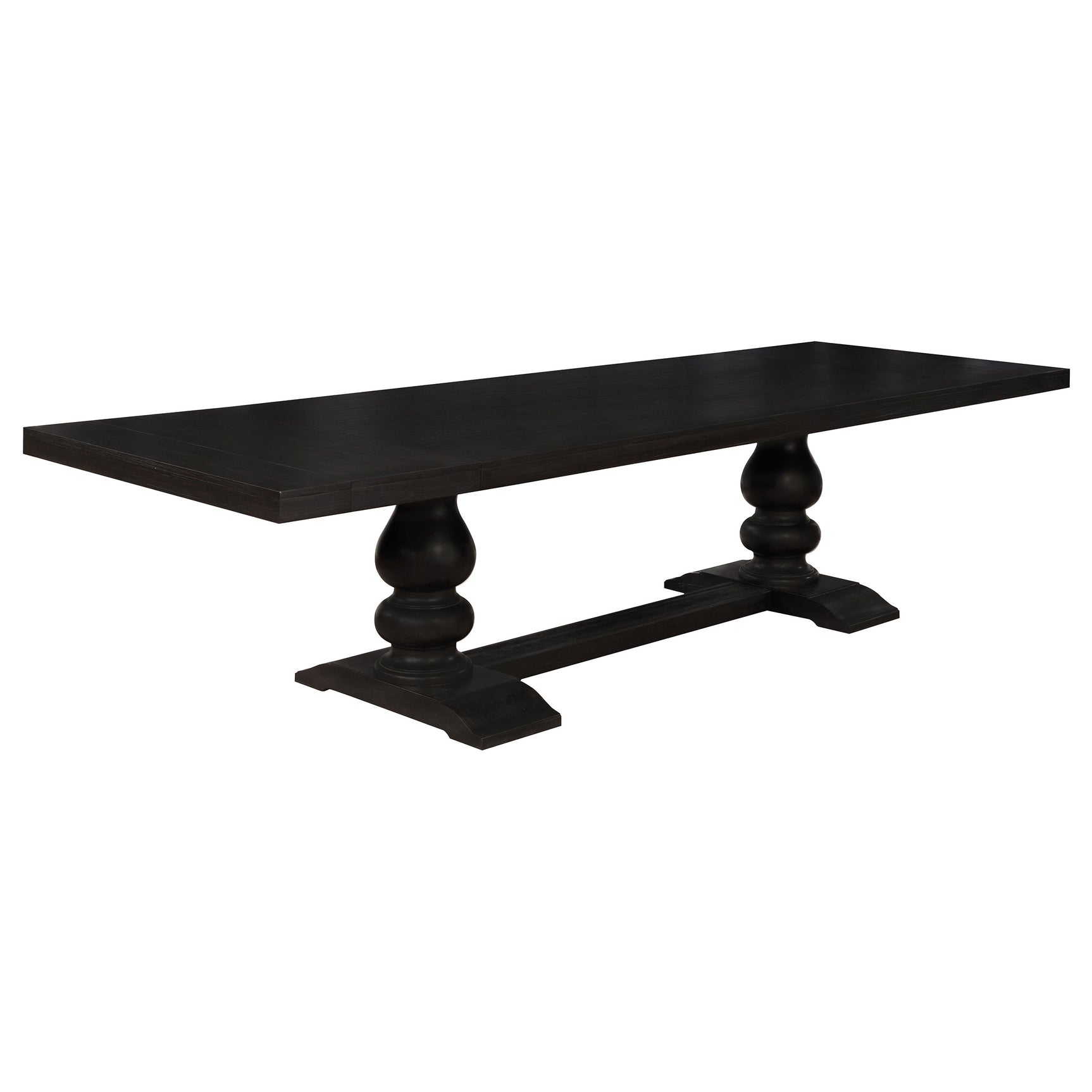 Phelps 5-piece Rectangular Dining Table Set Distressed Noir - Tampa Furniture Outlet