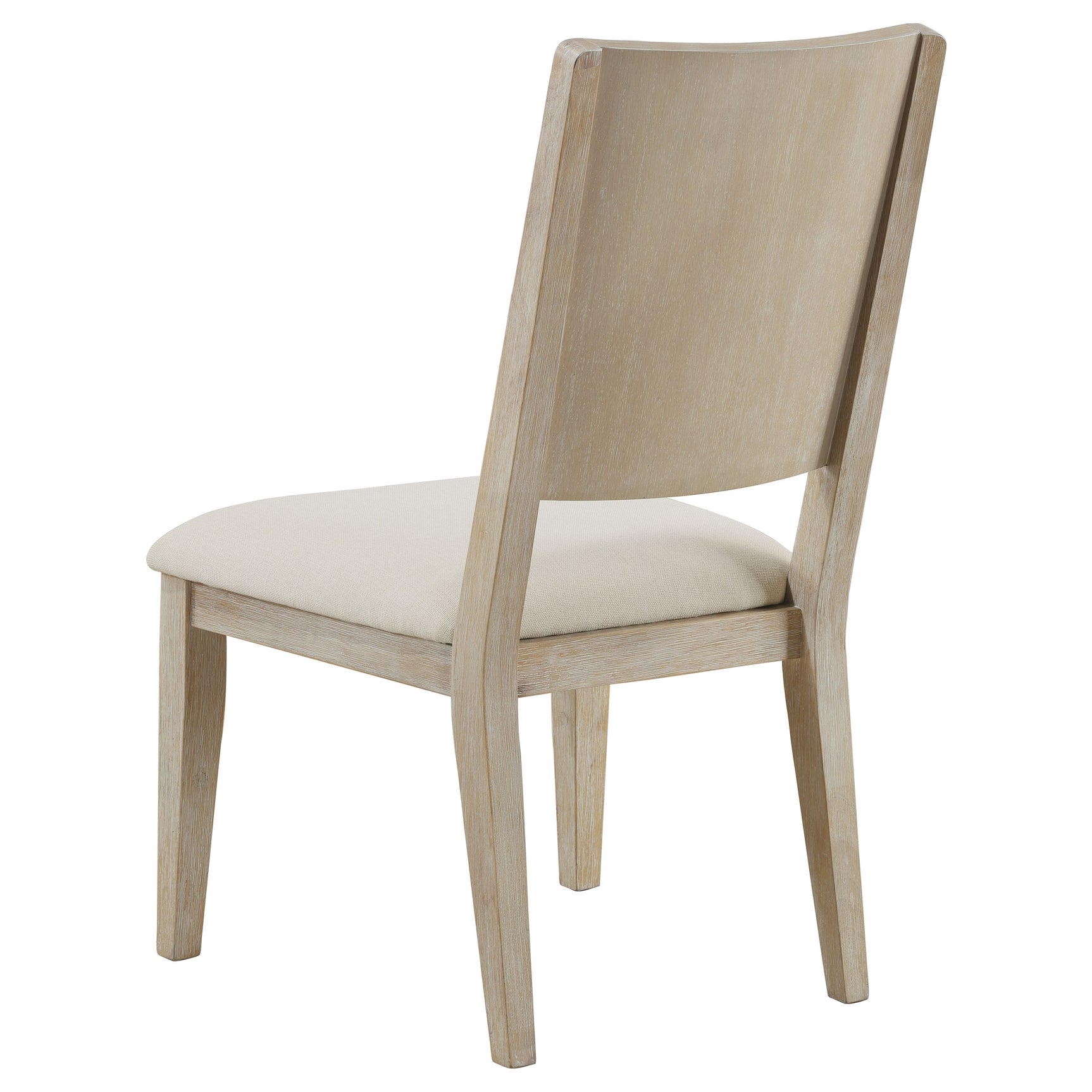 Trofello Cushioned Dining Side Chair White Washed (Set of 2) - Tampa Furniture Outlet