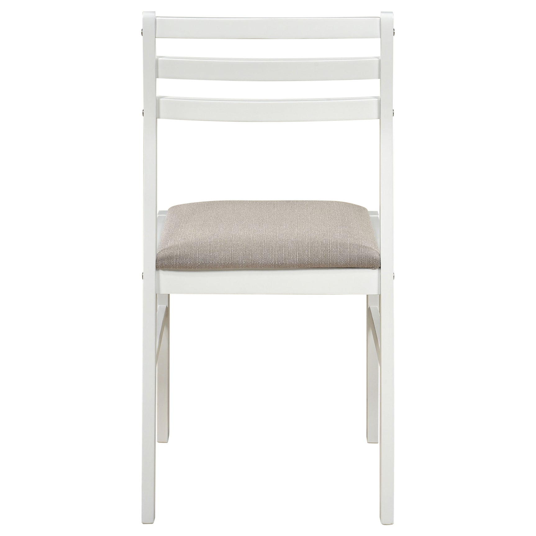 Bucknell 3-piece Round Drop Leaf Dining Table Set White