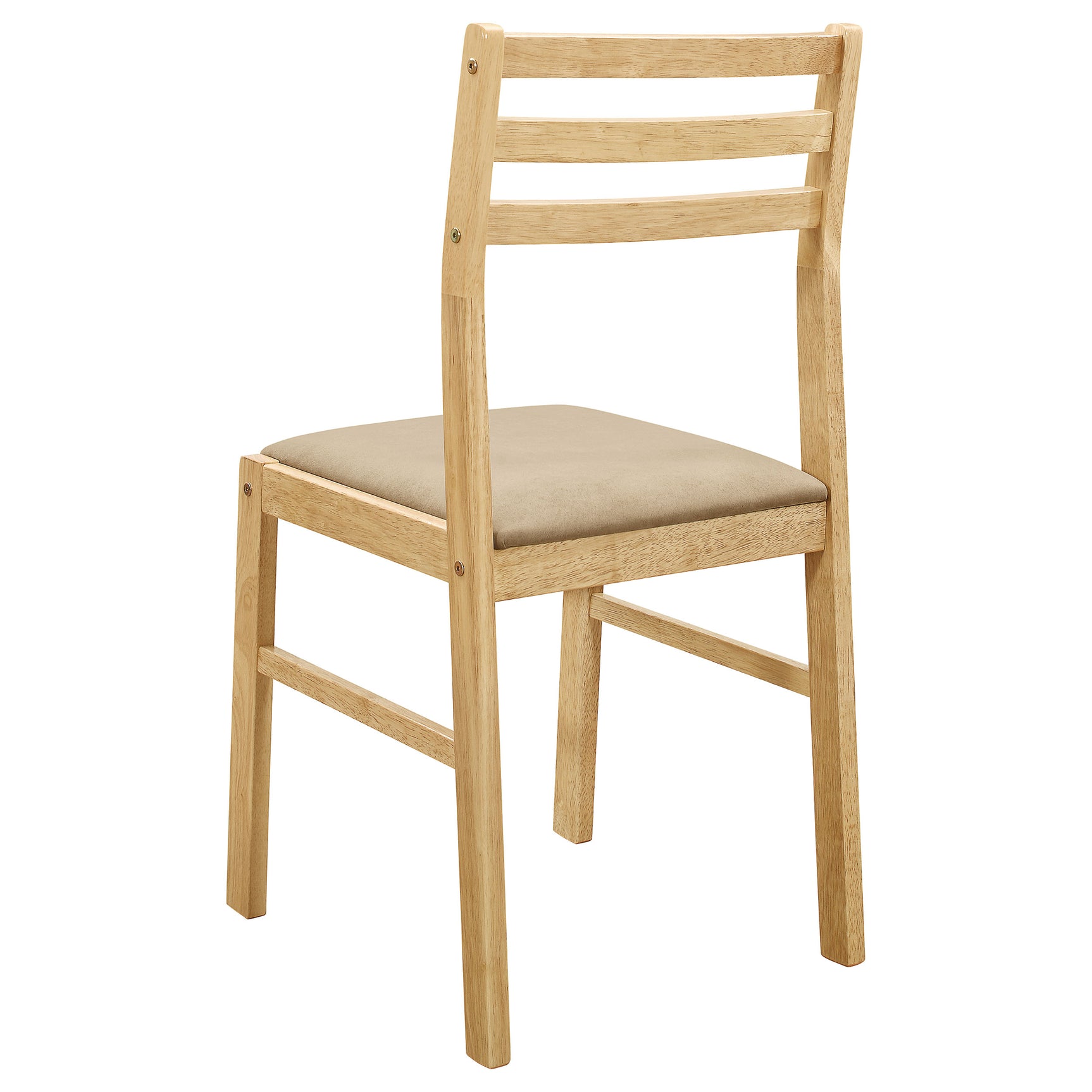 Bucknell 3-piece Round Drop Leaf Dining Table Set Natural - Tampa Furniture Outlet