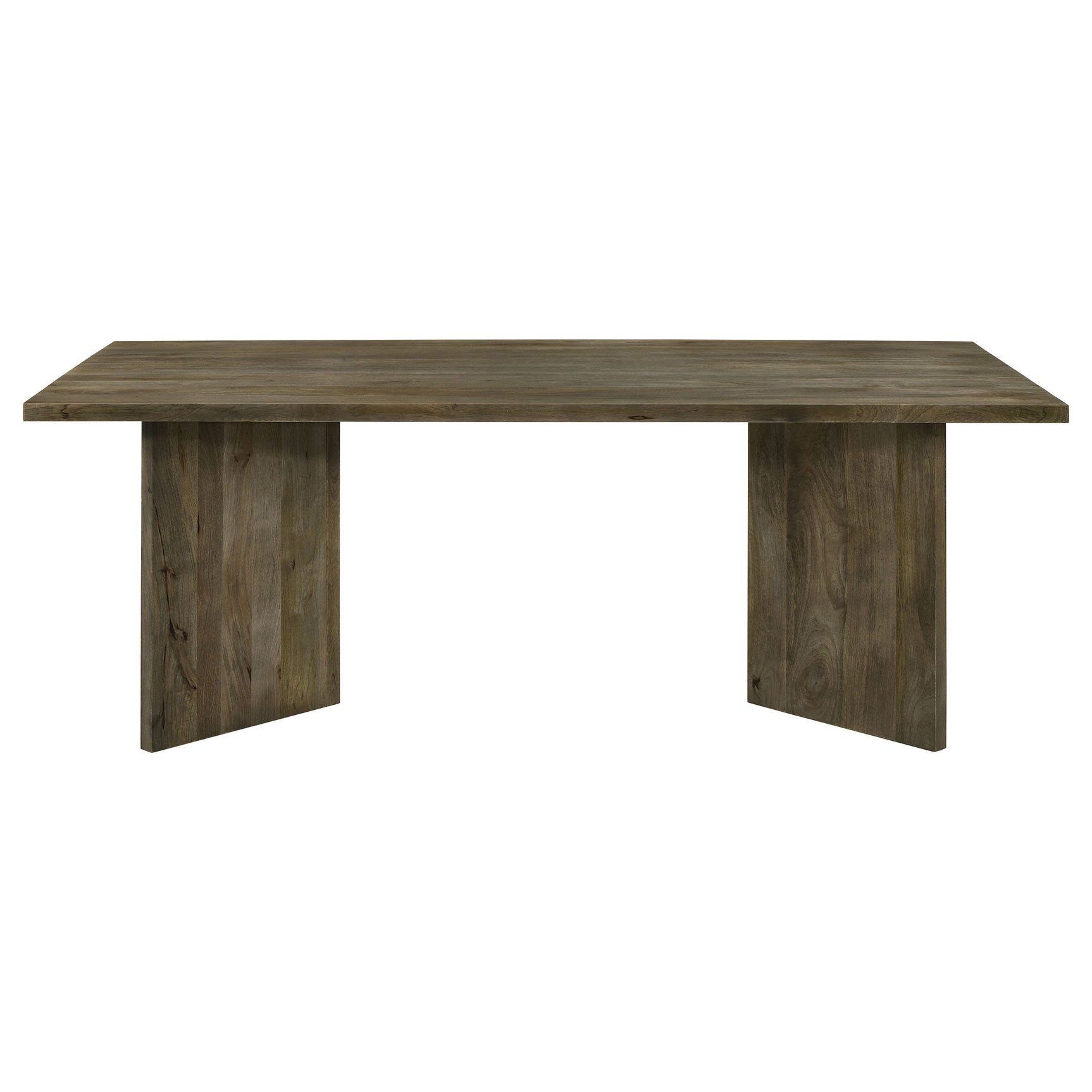 Tyler 80-inch Solid Wood Dining Table Mango Brown - Tampa Furniture Outlet