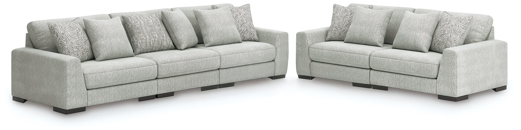 Regent Park 3-Piece Sectional Sofa and 2-Piece Sectional Loveseat - Tampa Furniture Outlet