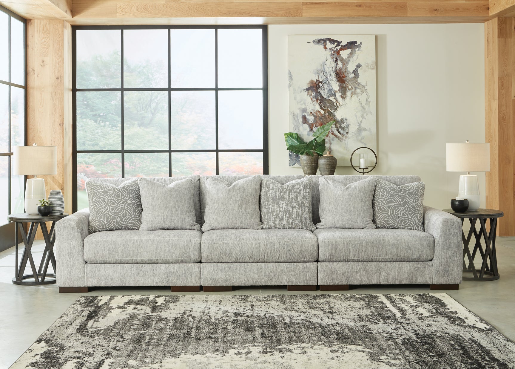 Regent Park 3-Piece Sectional Sofa and 2-Piece Sectional Loveseat - Tampa Furniture Outlet