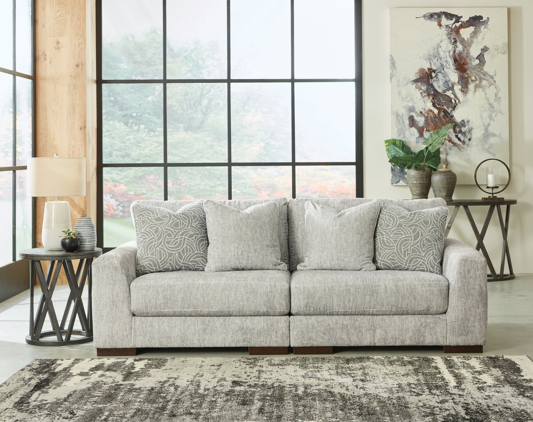 Regent Park 3-Piece Sectional Sofa and 2-Piece Sectional Loveseat - Tampa Furniture Outlet