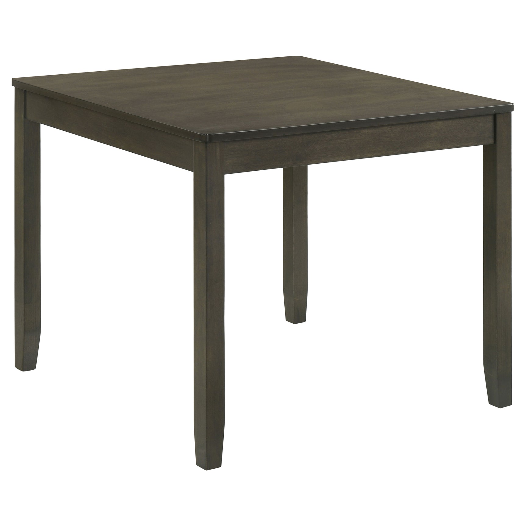 Parkwood 5-piece Square Dining Table Set Charcoal - Tampa Furniture Outlet