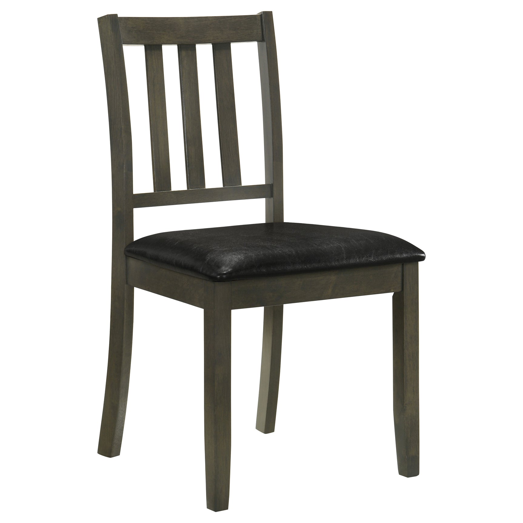 Parkwood 5-piece Square Dining Table Set Charcoal - Tampa Furniture Outlet
