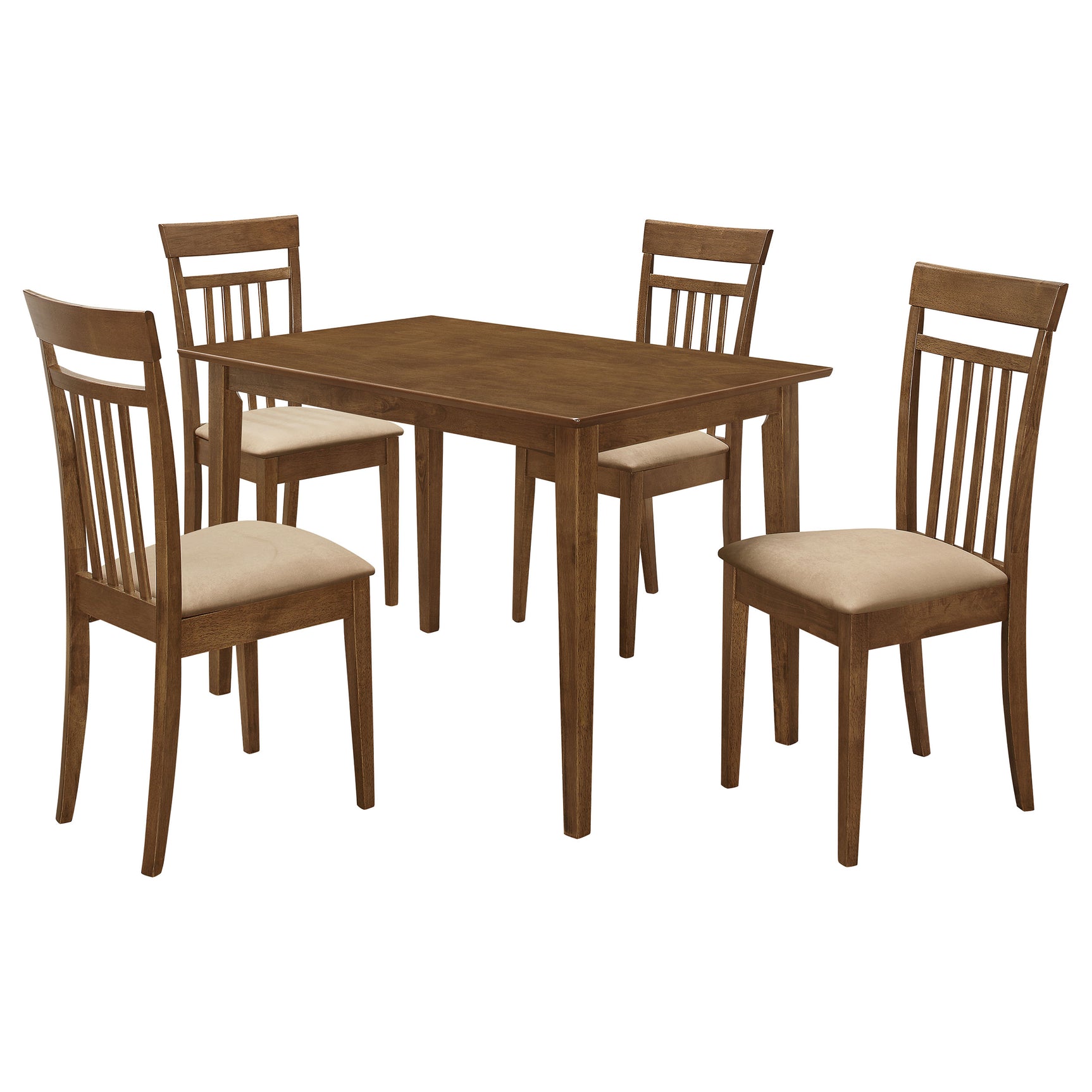 Robles 5-piece Rectangular Dining Table Set Chestnut - Tampa Furniture Outlet