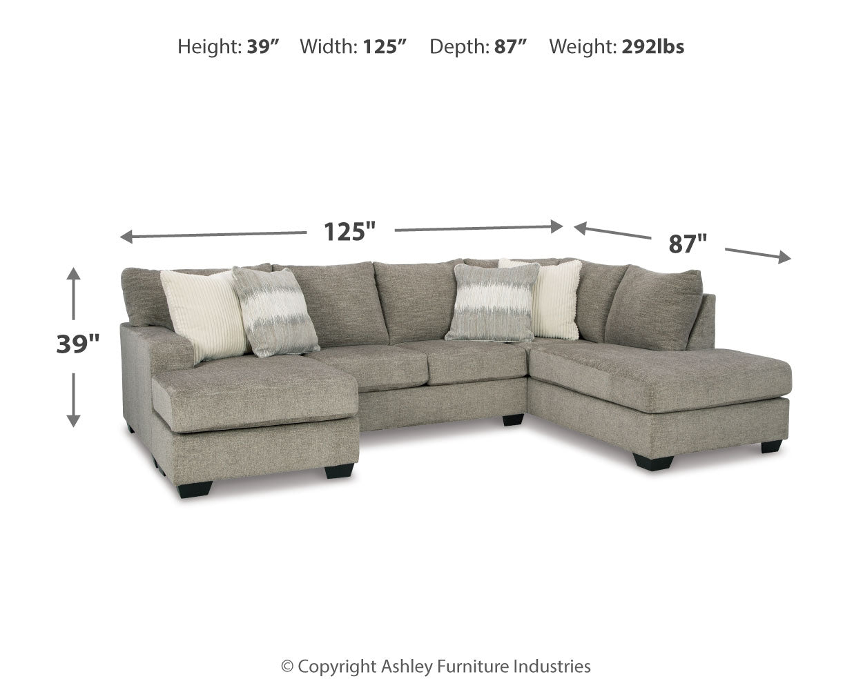 Creswell Sectional - Tampa Furniture Outlet