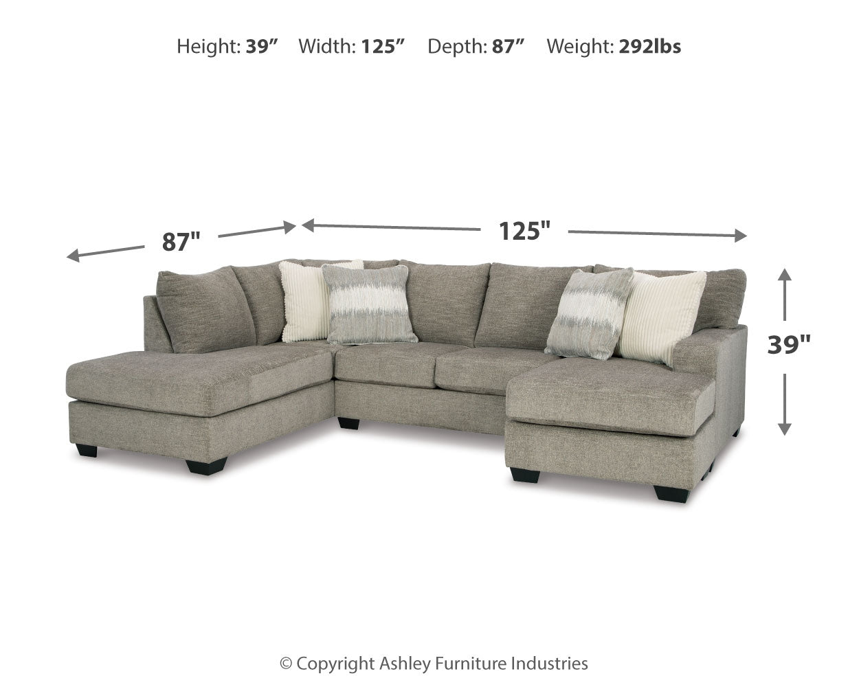 Creswell Sectional - Tampa Furniture Outlet