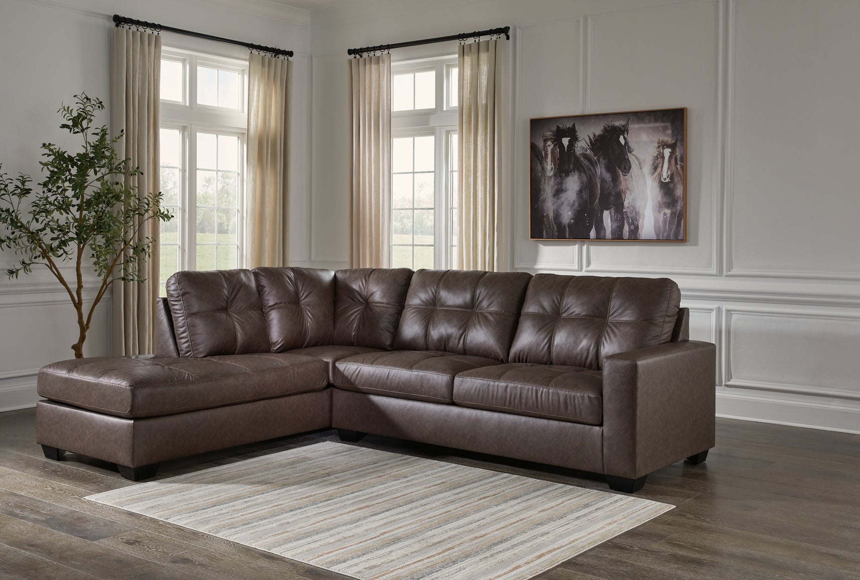 Barlin Mills Sectional - Tampa Furniture Outlet