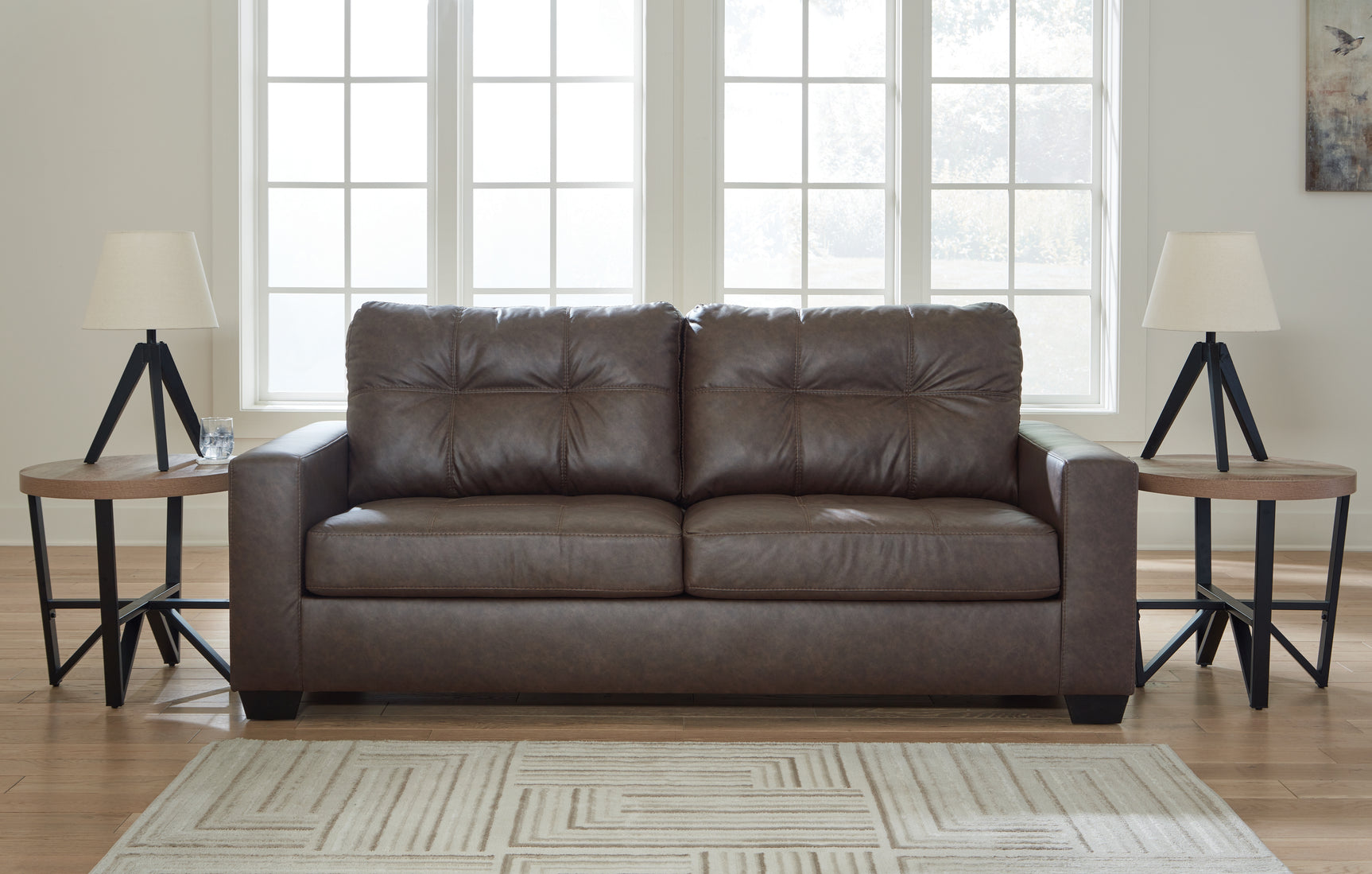 Tampa Furniture Outlet - Ashley Furniture - Barlin Mills Living Room - Sofa / Carbon - 1700438