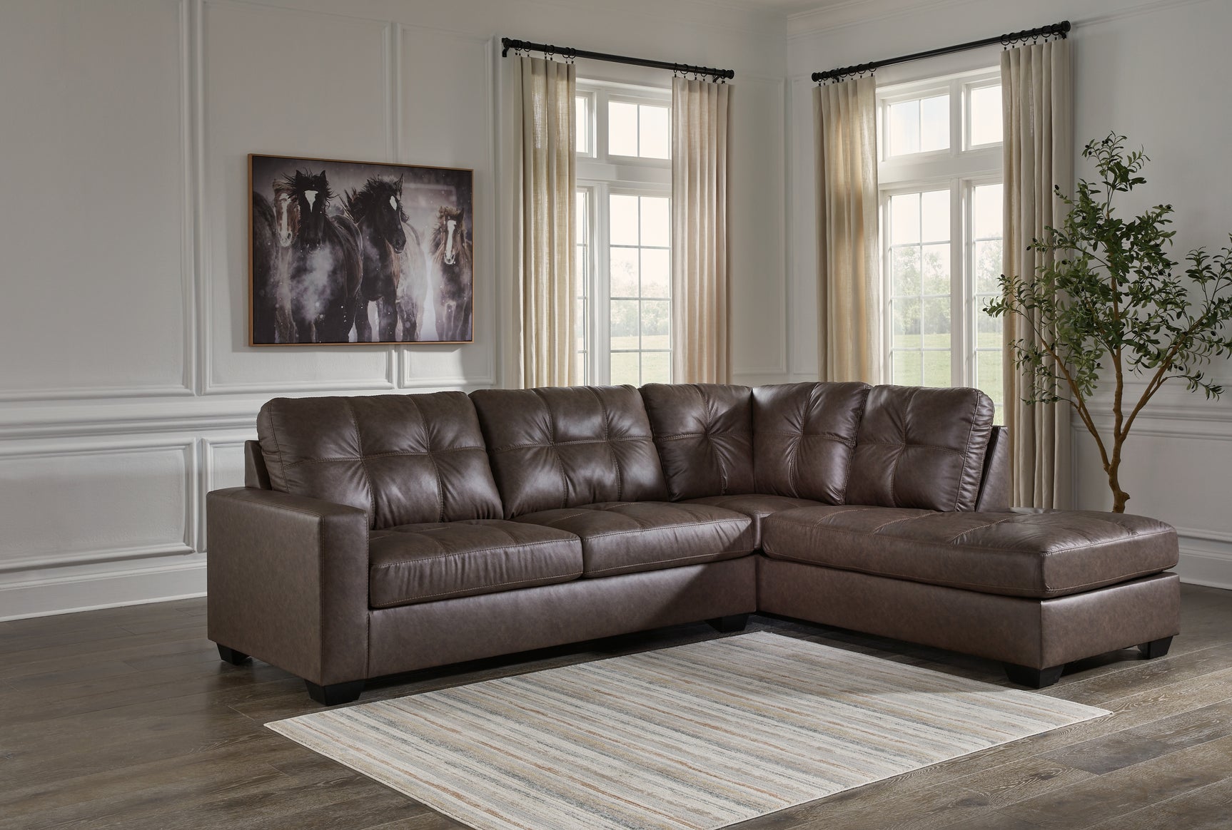 Barlin Mills Sectional - Tampa Furniture Outlet