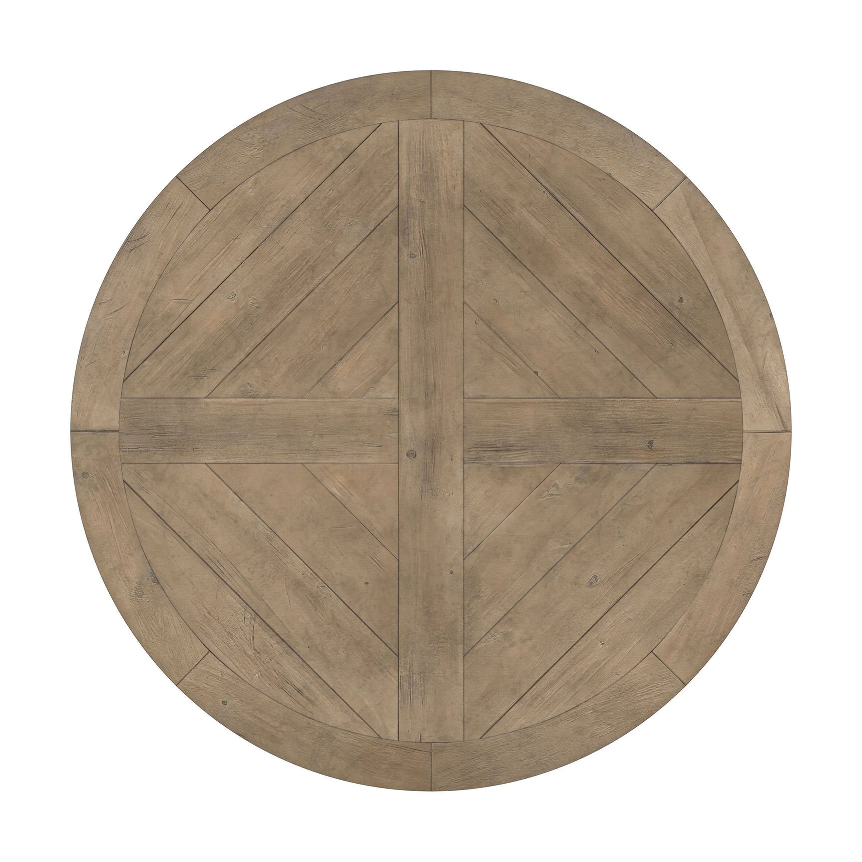 Florence 5-piece Round Dining Table Set Rustic Honey - Tampa Furniture Outlet