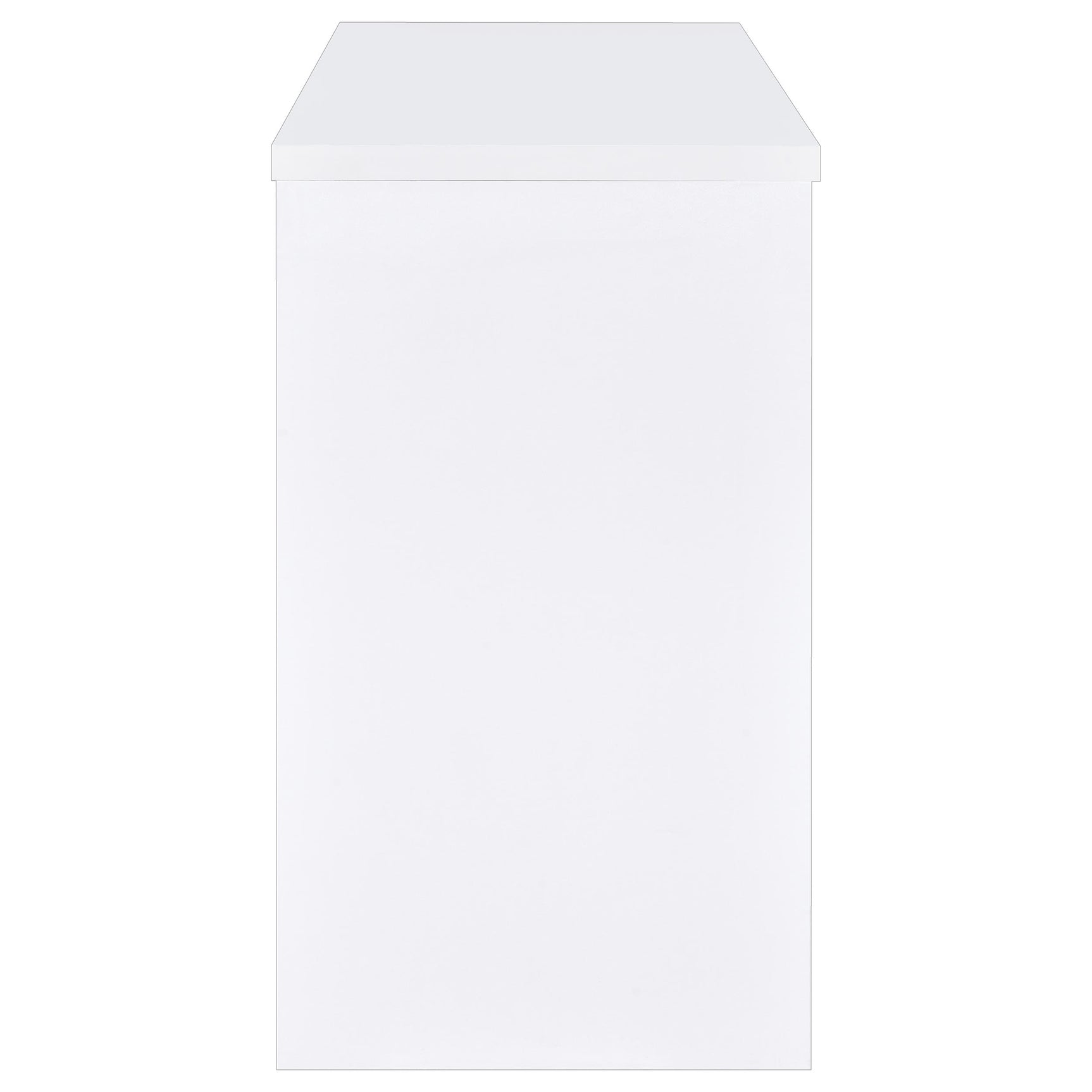 Topanga Engineered Wood Freestanding Home Bar White - Tampa Furniture Outlet