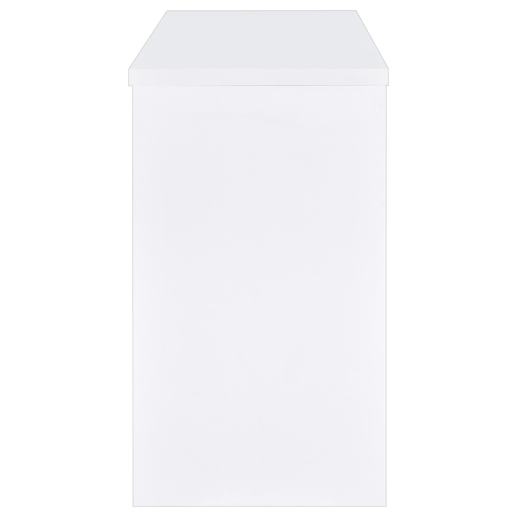 Topanga Engineered Wood Freestanding Home Bar White - Tampa Furniture Outlet