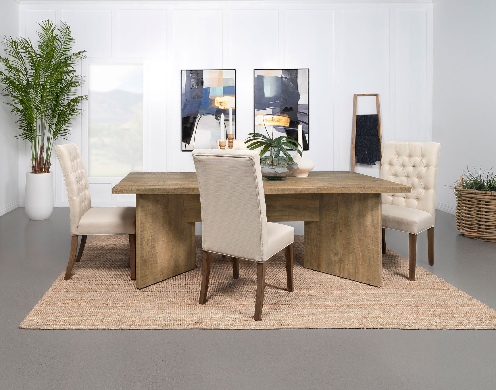 Jamestown 84-inch Composite Wood Dining Table Mango - Tampa Furniture Outlet