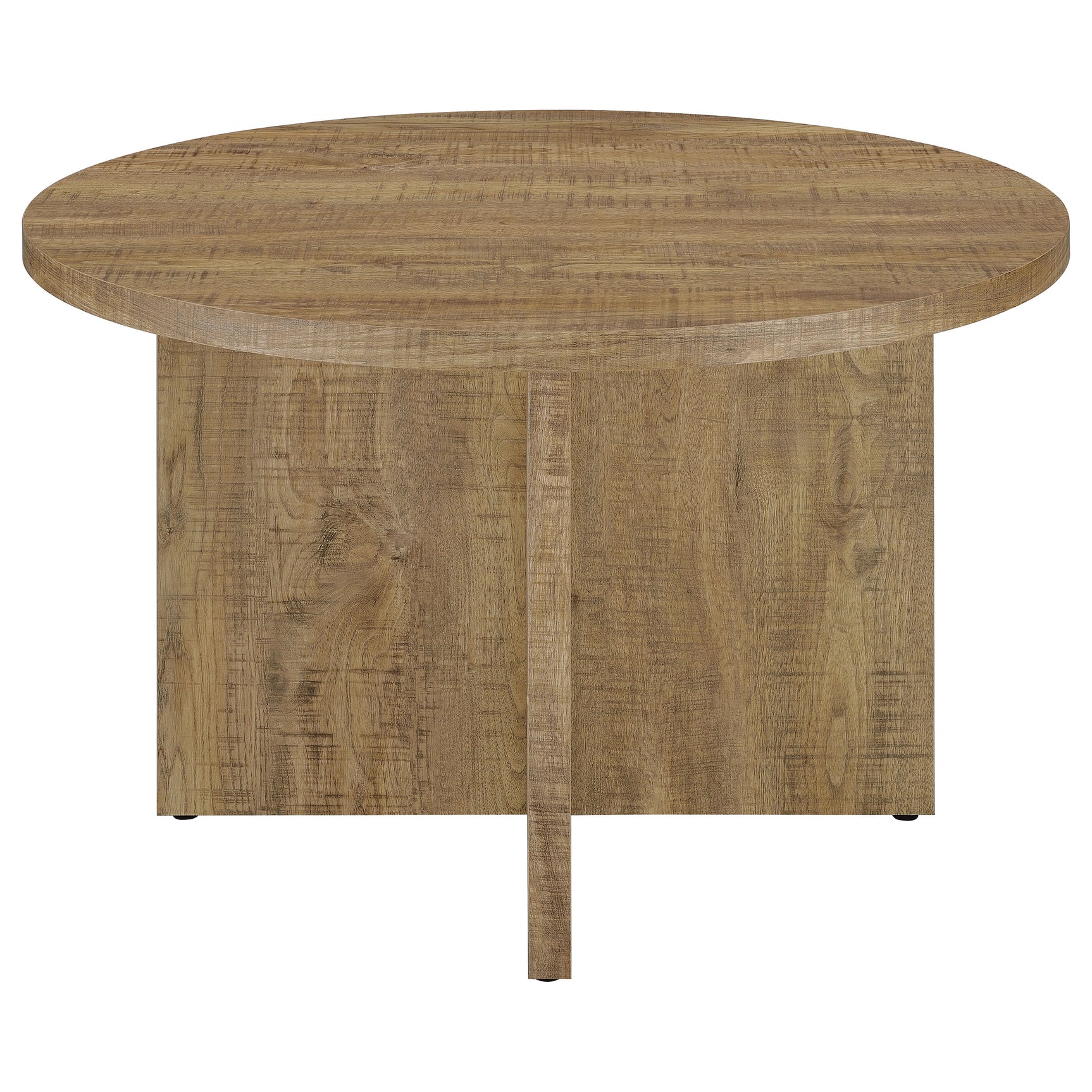 Jamestown Round 47-inch Composite Wood Dining Table Mango - Tampa Furniture Outlet