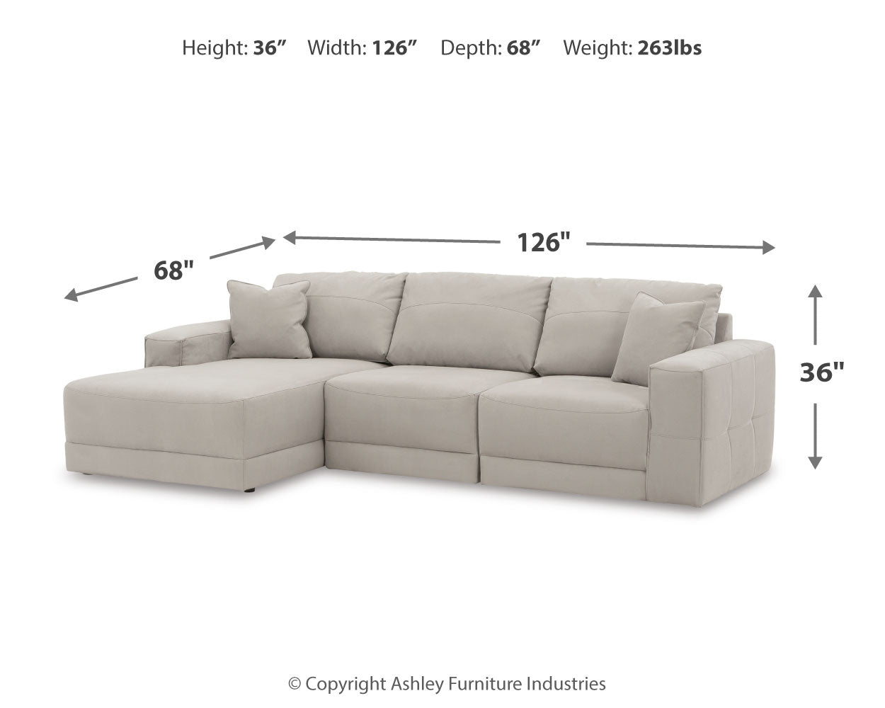 Next-Gen Gaucho Sectional - Tampa Furniture Outlet