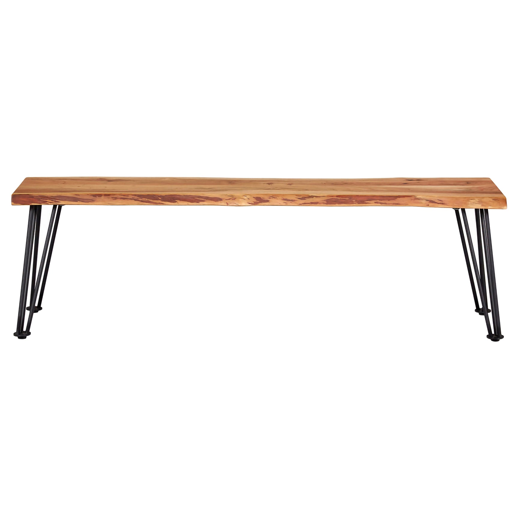 Sherman Wood Dining Bench Natural Acacia - Tampa Furniture Outlet