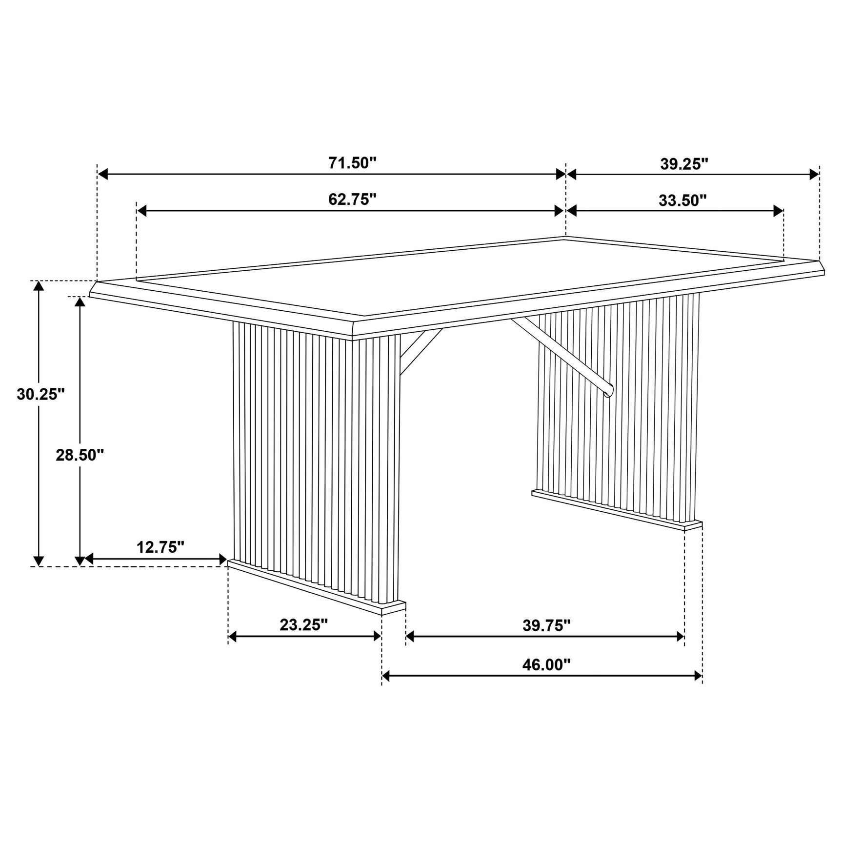 Sherwood 5-piece Rectangular Dining Table Set Brown - Tampa Furniture Outlet
