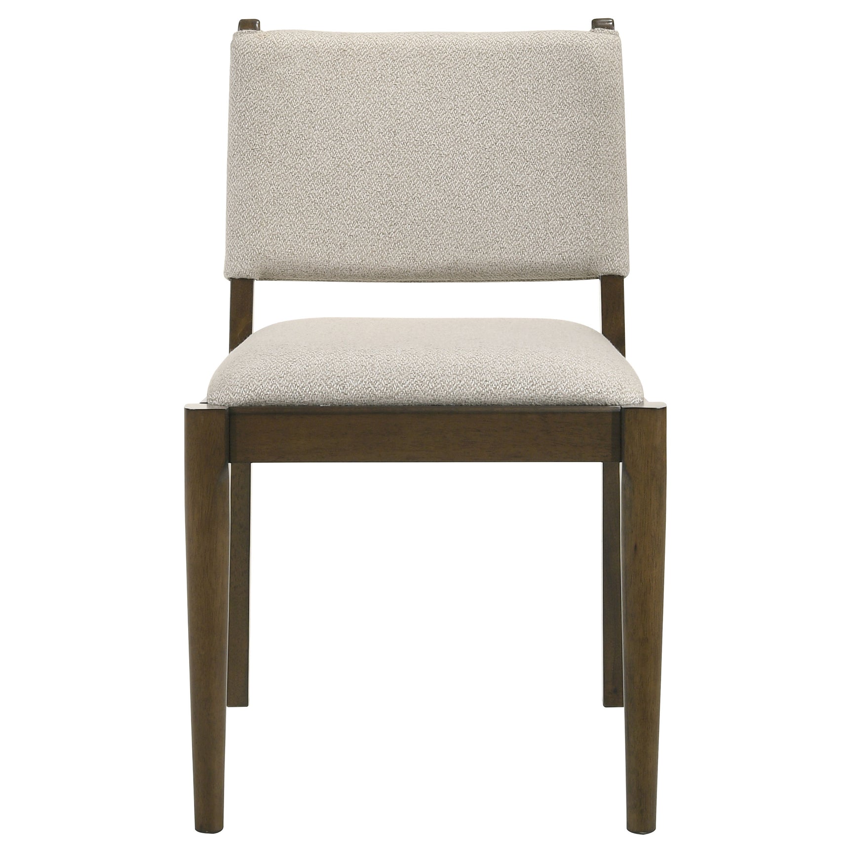 Ottowa Upholstered Dining Side Chair Brown (Set of 2) - Tampa Furniture Outlet