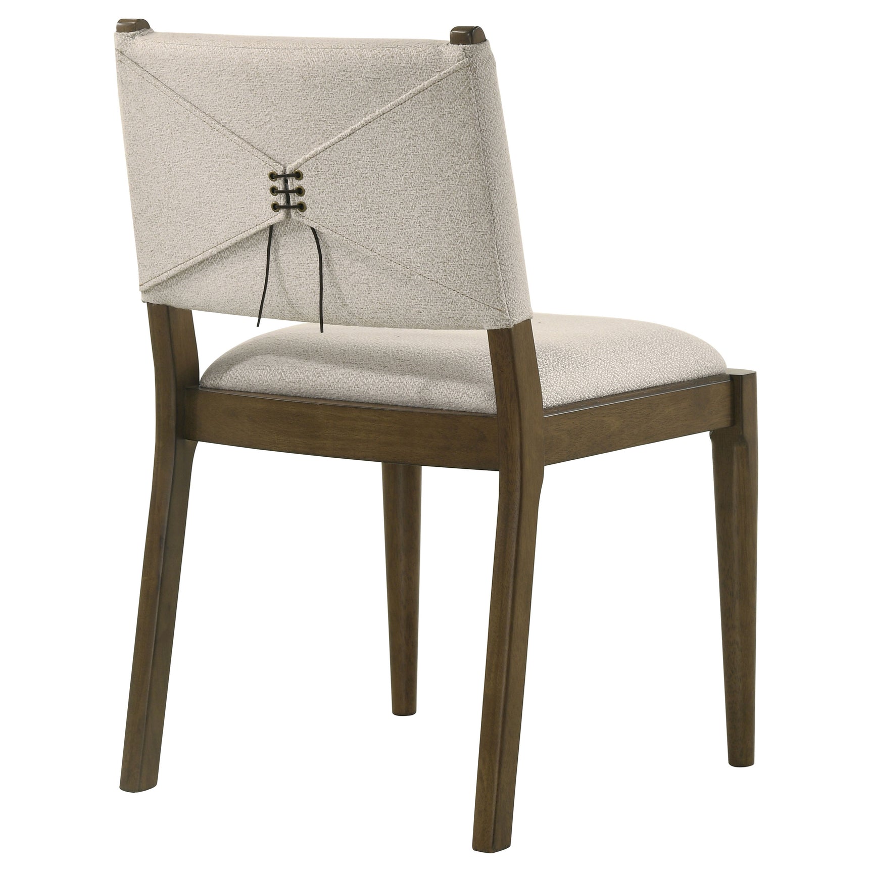 Ottowa Upholstered Dining Side Chair Brown (Set of 2) - Tampa Furniture Outlet