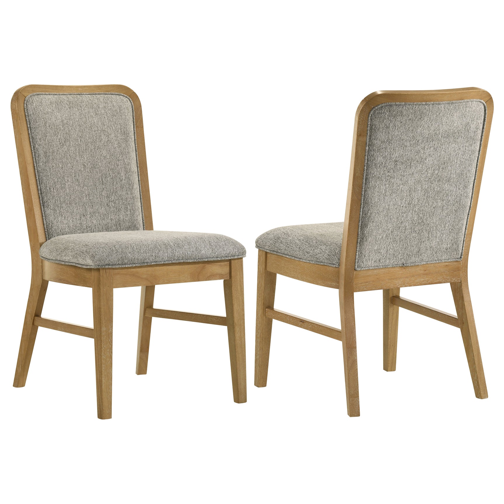 Tampa Furniture Outlet - Coaster - Croyden Dining Side Chair Weathered Natural (Set of 2) - 193732