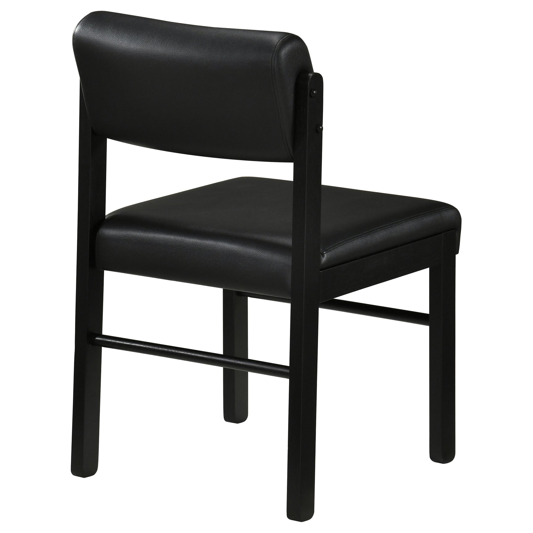 Kehoe Upholstered Dining Side Chair Black (Set of 2)