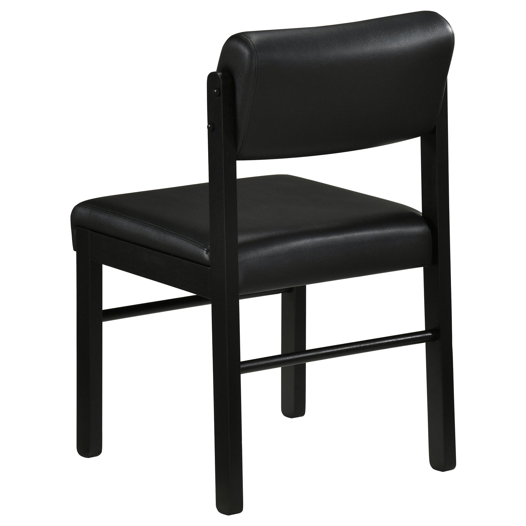 Hamlyn 5-piece Round Wood Dining Set Black