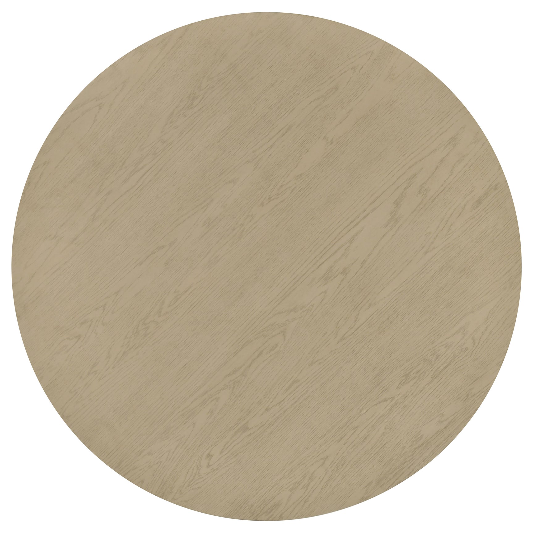 Strouse 47-inch Round Wood Dining Room Table Natural Oak