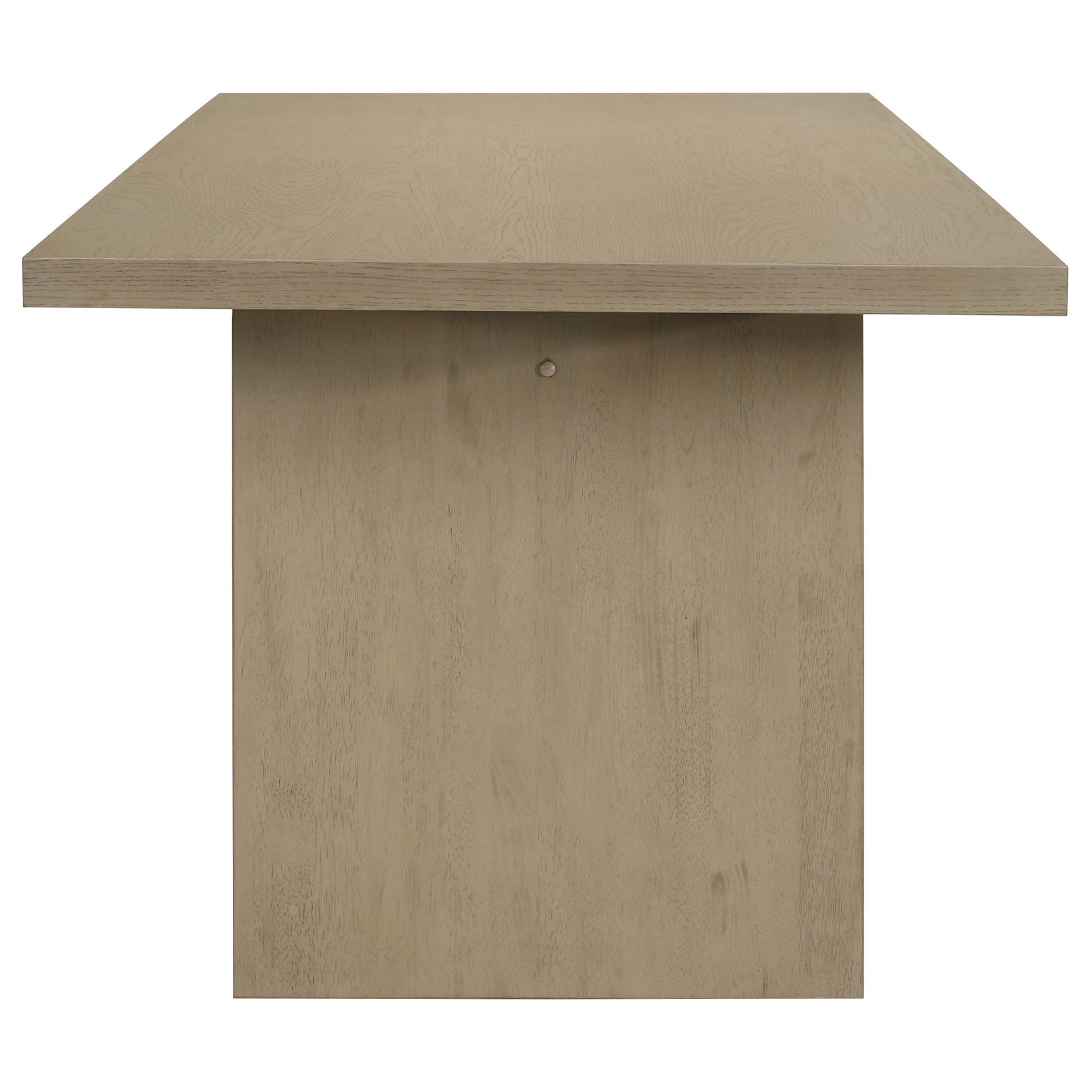 Decker 7-piece 82-inch Rectangular Dining Set Wheat and Natural Oak