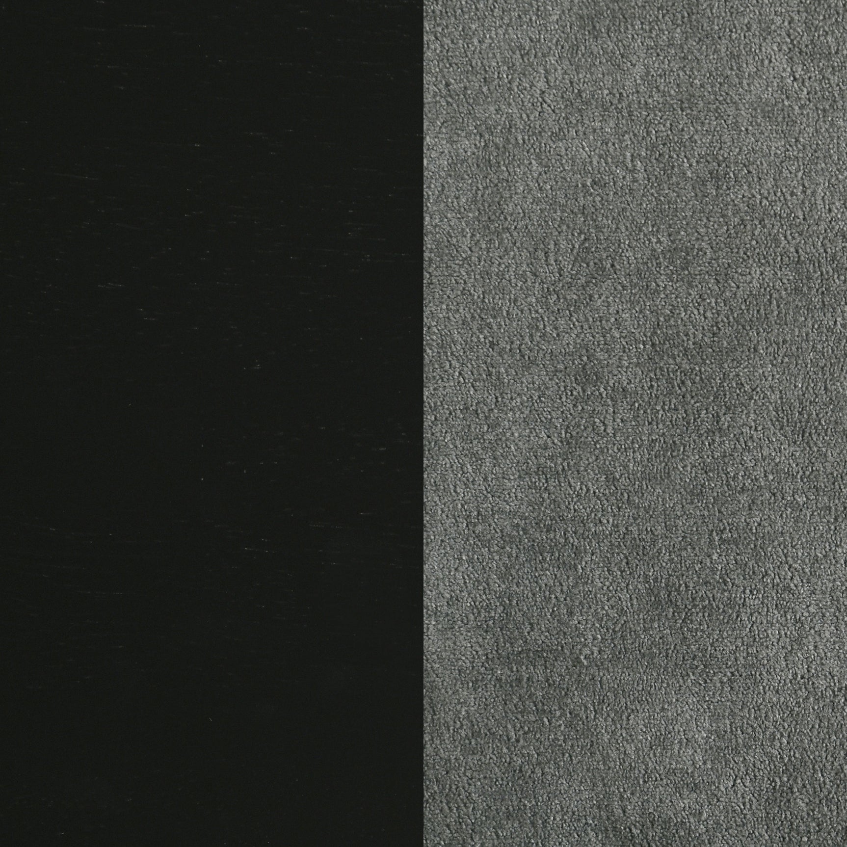 Redbridge Upholstered Counter Chair Grey and Black (Set of 2)