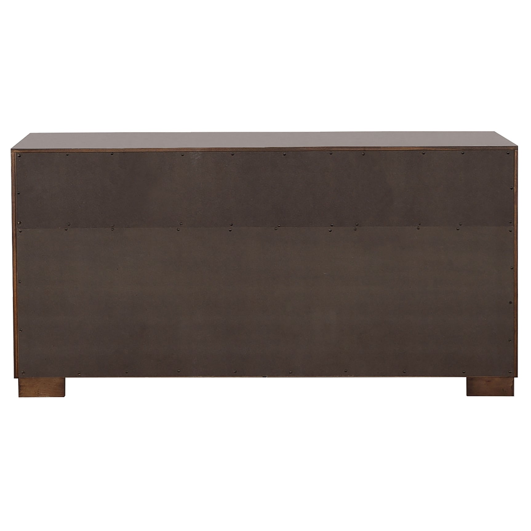 Jessica 5-piece Eastern King LED Bedroom Set Cappuccino - Tampa Furniture Outlet