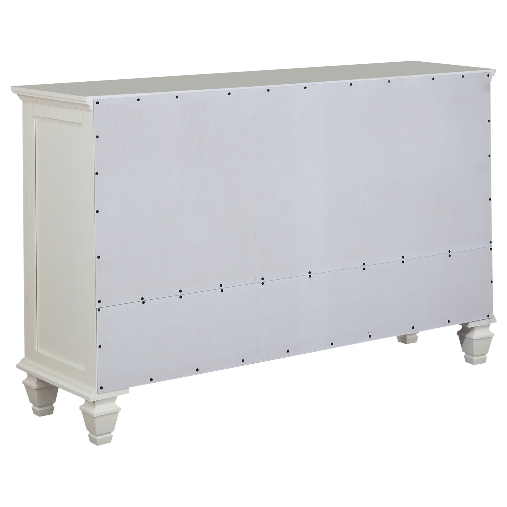 Sandy Beach 5-piece Eastern King Bedroom Set Cream White - Tampa Furniture Outlet