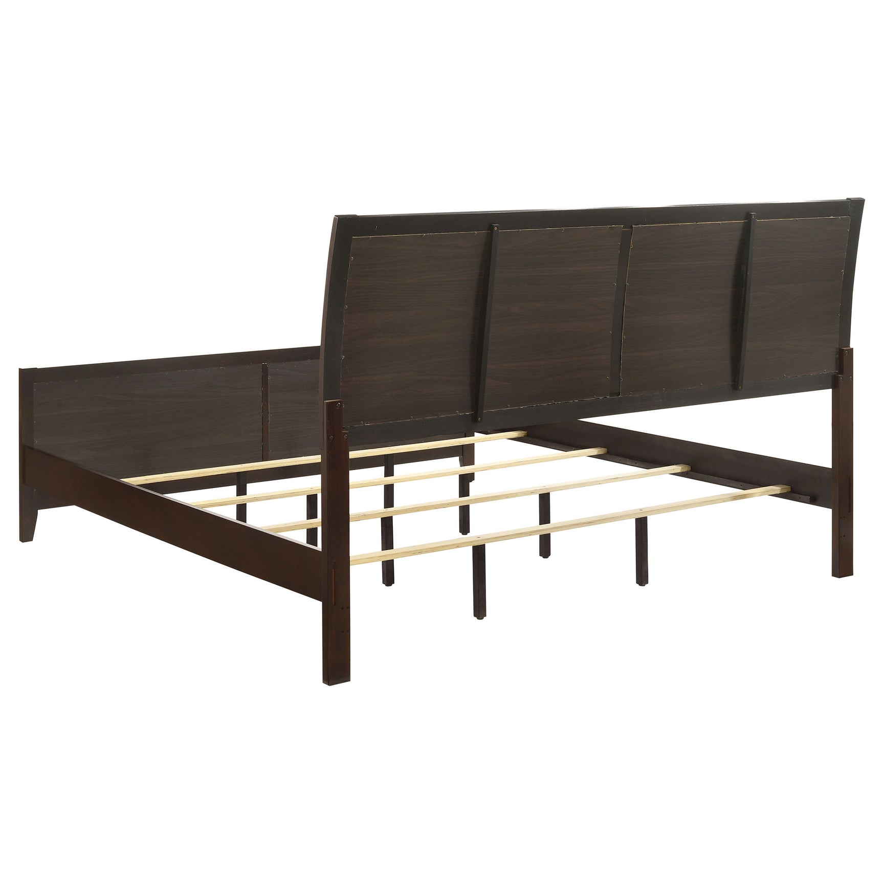Carlton 4-piece Eastern King Bedroom Set Cappuccino - Tampa Furniture Outlet