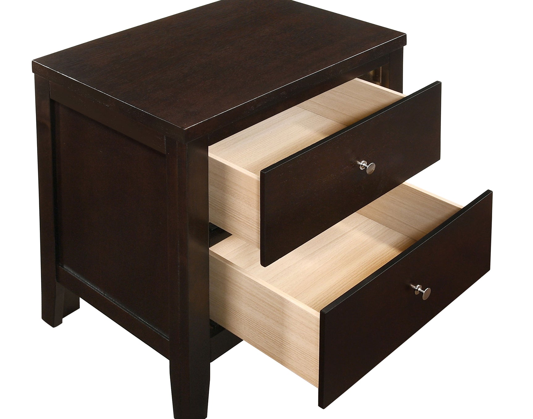 Carlton 4-piece Eastern King Bedroom Set Cappuccino - Tampa Furniture Outlet