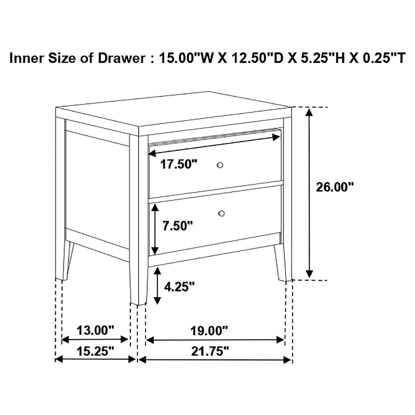 Carlton 4-piece California King Bedroom Set Cappuccino - Tampa Furniture Outlet