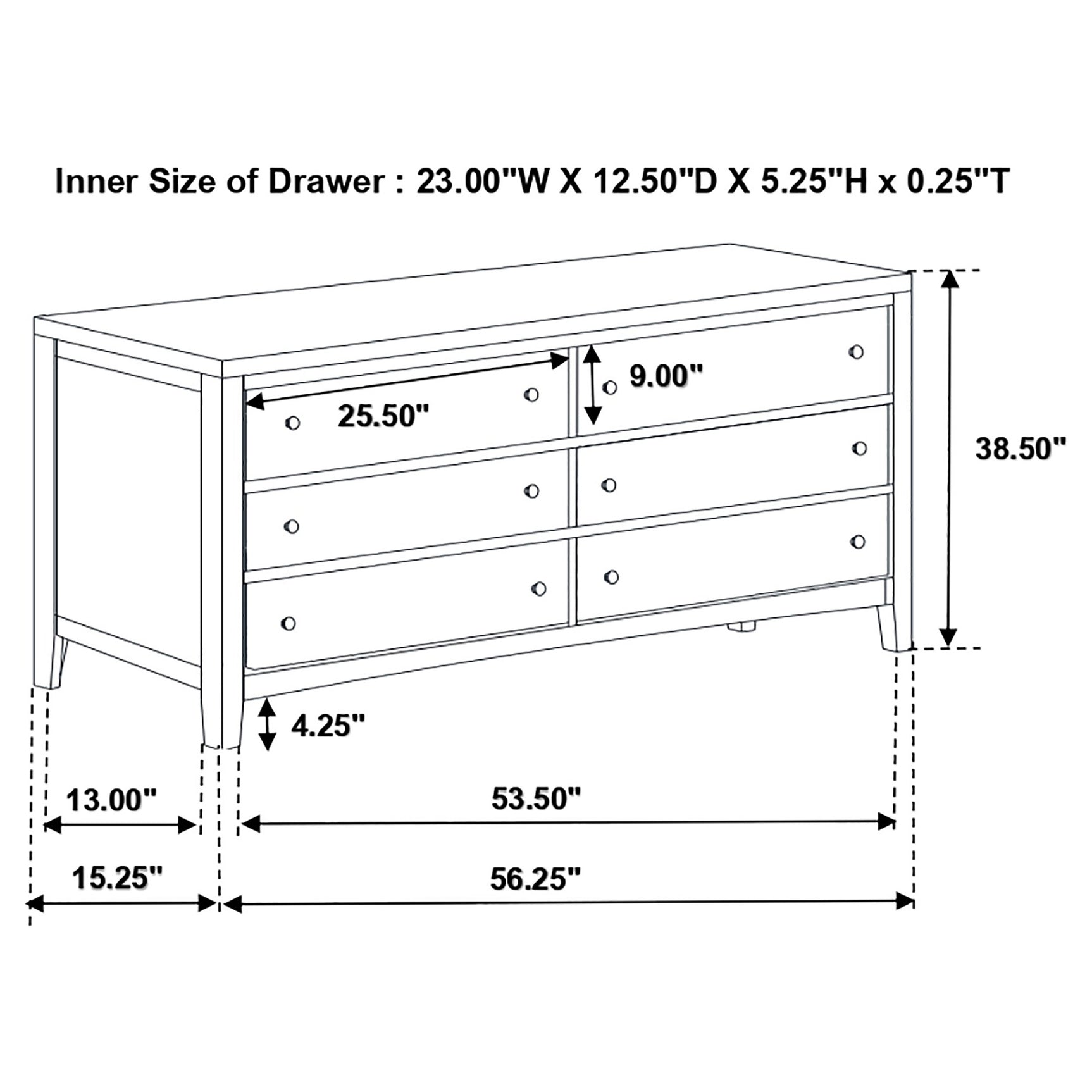 Carlton 4-piece Twin Bedroom Set Cappuccino - Tampa Furniture Outlet
