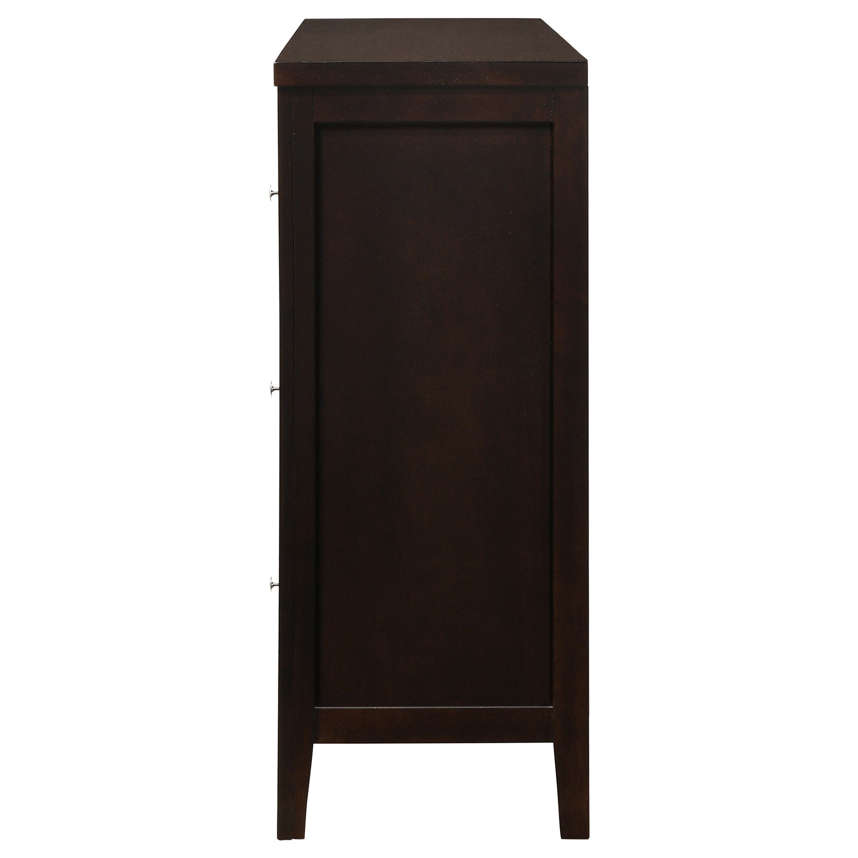 Carlton 6-drawer Dresser Cappuccino - Tampa Furniture Outlet