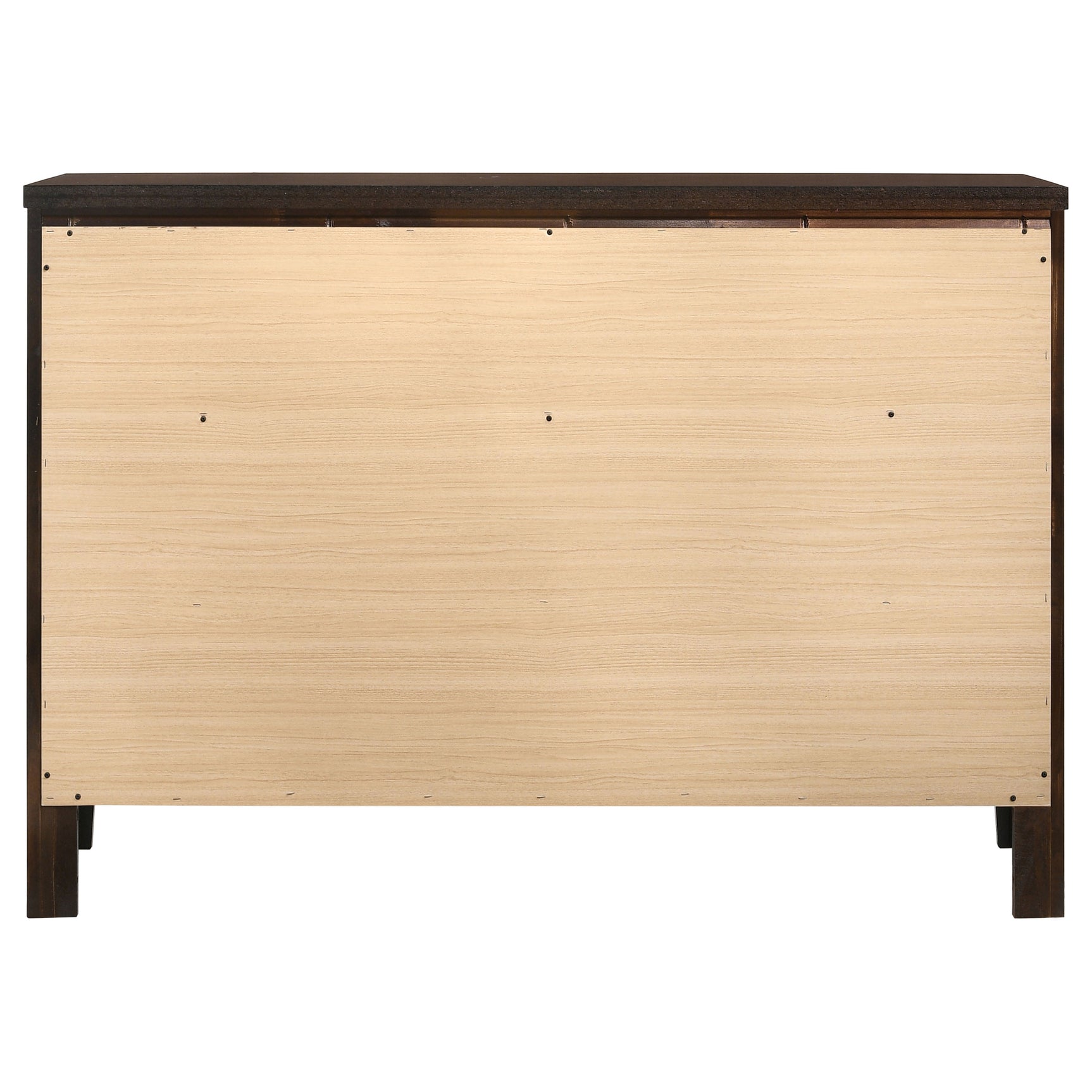 Carlton 6-drawer Dresser Cappuccino - Tampa Furniture Outlet