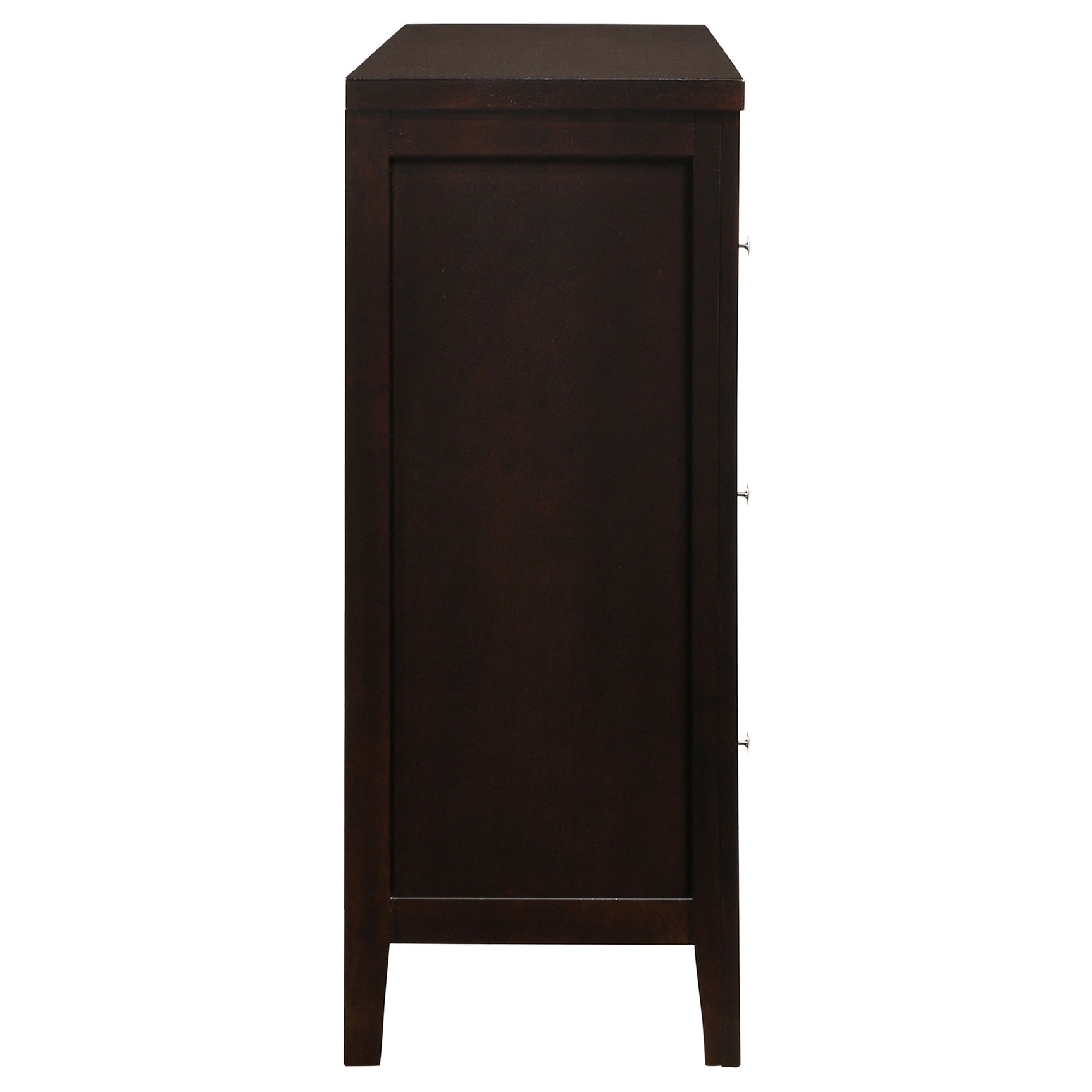 Carlton 6-drawer Dresser Cappuccino - Tampa Furniture Outlet