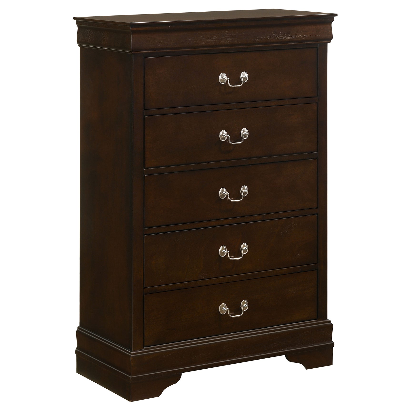 Louis Philippe 4-piece Queen Bedroom Set Cappuccino - Tampa Furniture Outlet