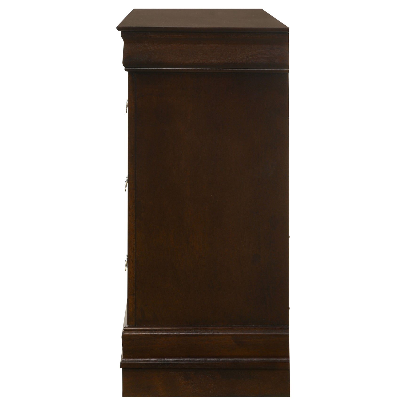 Louis Philippe 6-drawer Dresser Cappuccino - Tampa Furniture Outlet