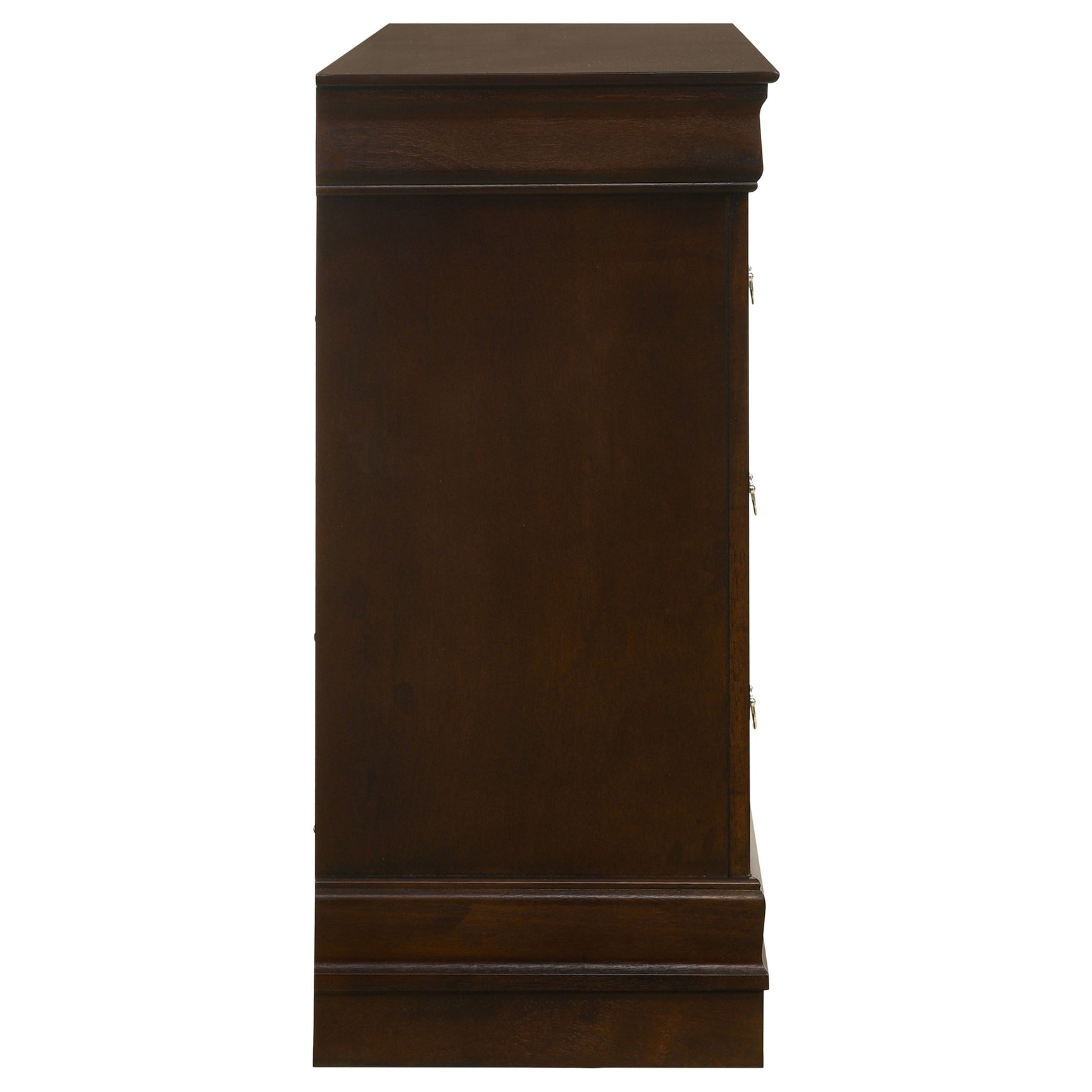 Louis Philippe 6-drawer Dresser Cappuccino - Tampa Furniture Outlet