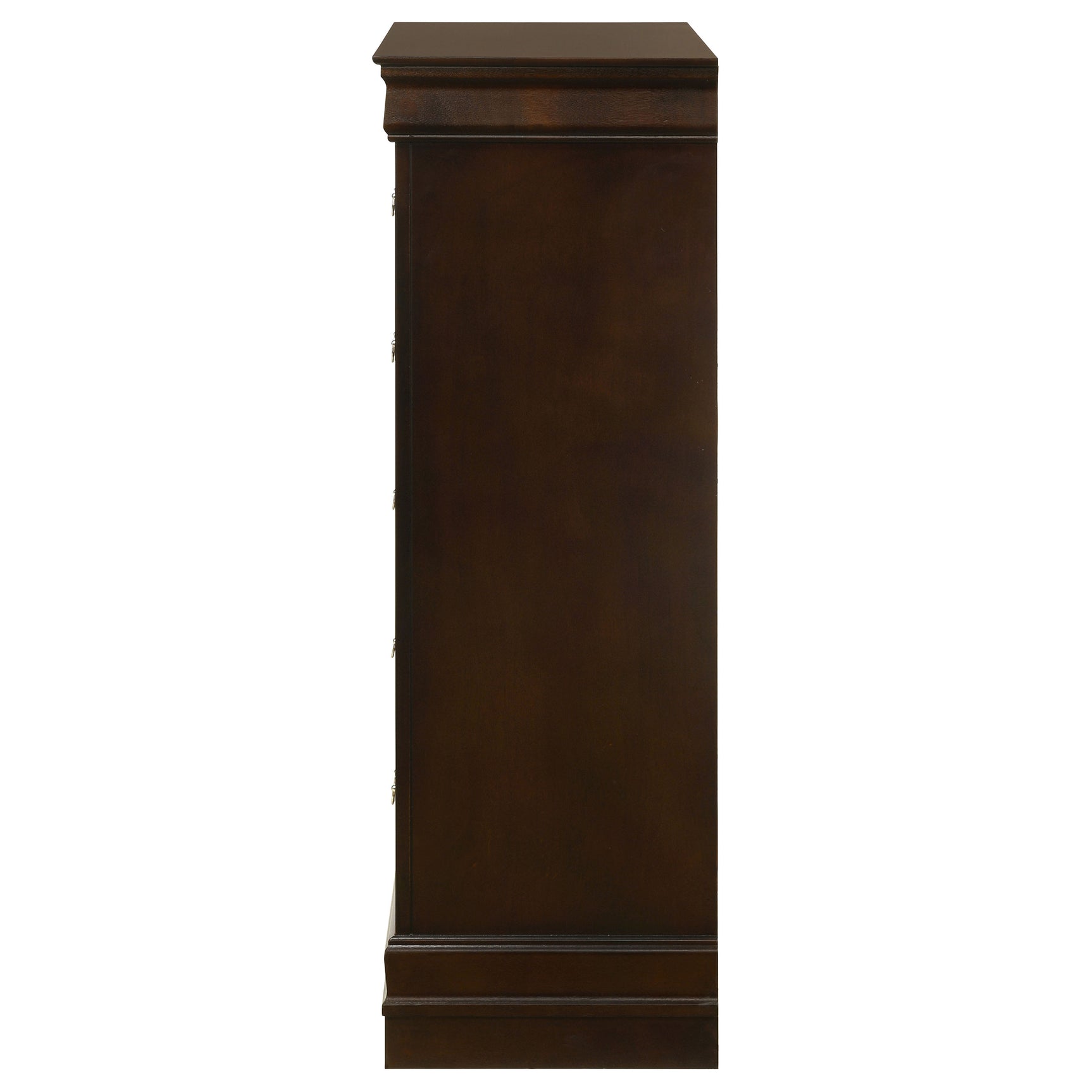Louis Philippe 5-drawer Bedroom Chest Cappuccino - Tampa Furniture Outlet