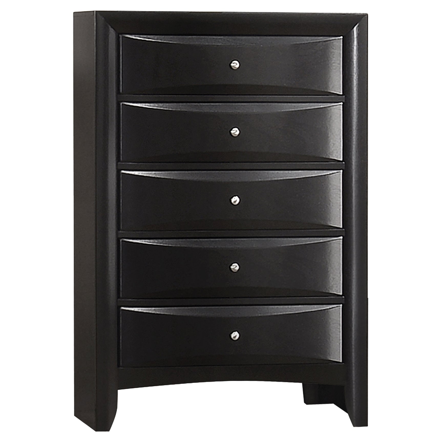 Briana 5-piece Eastern King Bedroom Set Black - Tampa Furniture Outlet